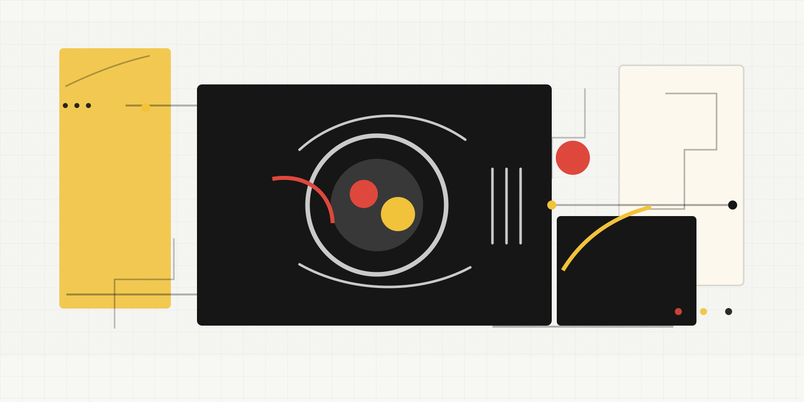 Abstract breakfast plate and evening signal illustration about authenticity
